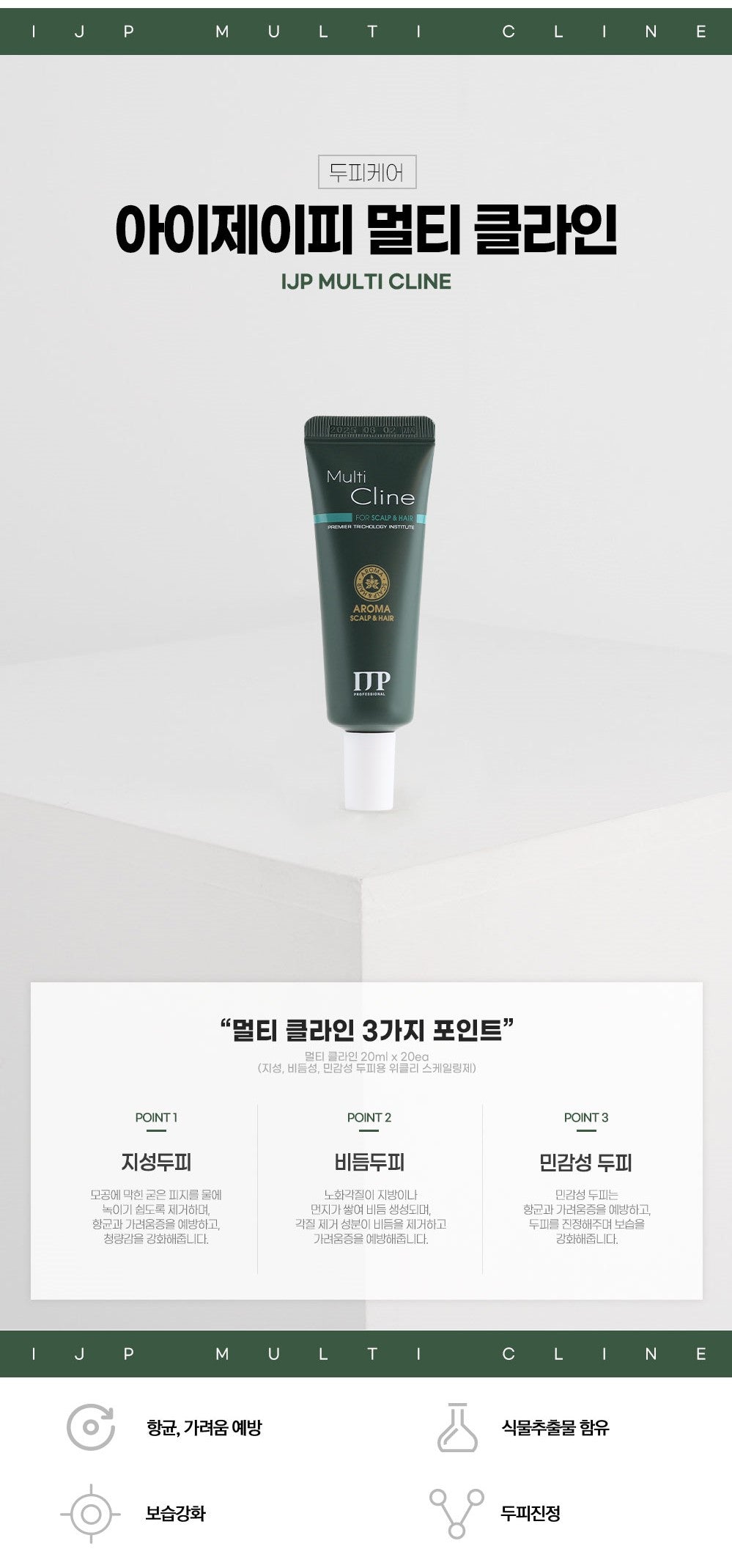 Multi Cline Scalp Scaling Conditioner (20ml) – ILJIN